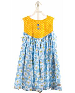 ELEANOR ROSE  LT BLUE  FLORAL  DRESS
