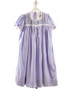 SMOCKINGBIRD  LT BLUE   SMOCKED DRESS WITH EYELET TRIM