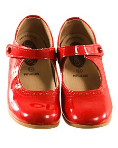 FOOTMATES RED MARY JANES  *VGU SIZE CHILD 2