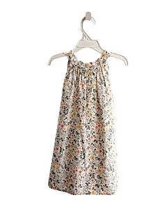 BELLA BLISS  WHITE  FLORAL  SLEEVELESS SHIRT