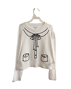 CREWCUTS  WHITE   SEQUINED KNIT LS SHIRT
