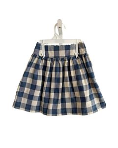 JAMES & LOTTIE  BLUE  GINGHAM  SKIRT WITH RUFFLE