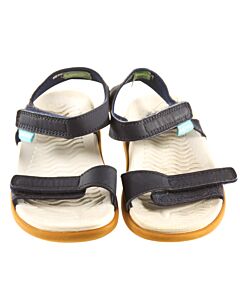 NATIVE BLUE SANDALS *NO SIZE TAG BUT RUNS LIKE A SIZE TODDLER 8 *GUC SIZE TODDLER 8