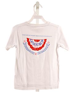 THE BEAUFORT BONNET COMPANY  WHITE   PRINTED DESIGN T-SHIRT
