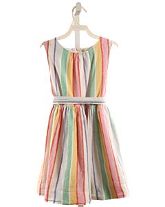 MINI BODEN  PINK  STRIPED  DRESS