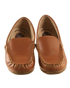 FOOTMATES BROWN LOAFERS *THIS ITEM IS GENTLY USED WITH MINOR SIGNS OF WEAR (MINOR SCUFFING AND SIGNS OF WEAR) *EUC SIZE TODDLER 10