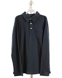 CREWCUTS  NAVY    KNIT LS SHIRT