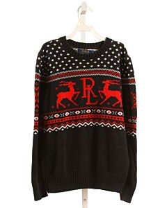 POLO BY RALPH LAUREN  BLACK    SWEATER