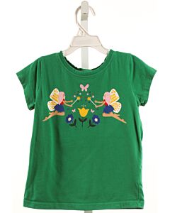 HANNA ANDERSSON  GREEN   PRINTED DESIGN T-SHIRT