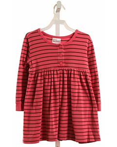 HANNA ANDERSSON  PINK  STRIPED  KNIT DRESS