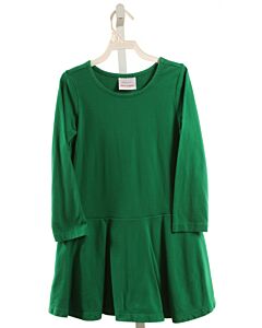 HANNA ANDERSSON  GREEN    KNIT DRESS