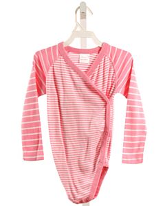 HANNA ANDERSSON  PINK  STRIPED  KNIT LS SHIRT