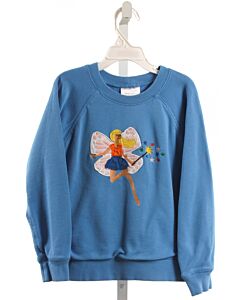 HANNA ANDERSSON  BLUE   APPLIQUED PULLOVER