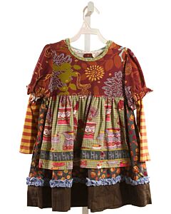 MATILDA JANE  BROWN  PRINT  DRESS