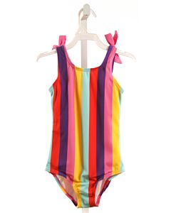 HANNA ANDERSSON  MULTI-COLOR  STRIPED  1-PIECE SWIMSUIT