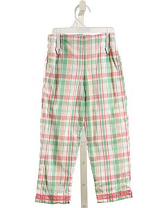 CPC  MINT  PLAID  PANTS WITH RIC RAC