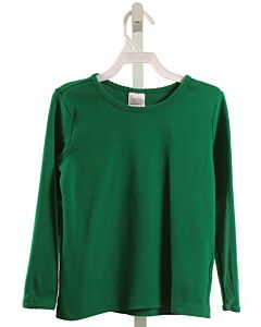 HANNA ANDERSSON  GREEN    KNIT LS SHIRT