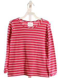 HANNA ANDERSSON  HOT PINK  STRIPED  KNIT LS SHIRT