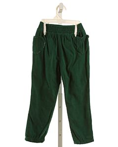 MINI BODEN  GREEN CORDUROY   PANTS