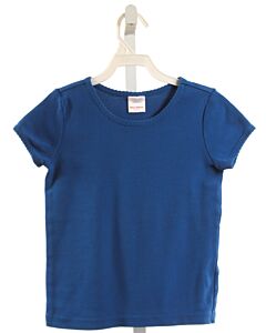 HANNA ANDERSSON  BLUE    KNIT SS SHIRT