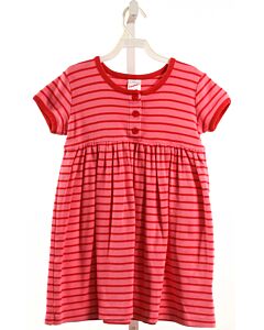 HANNA ANDERSSON  RED  STRIPED  KNIT DRESS