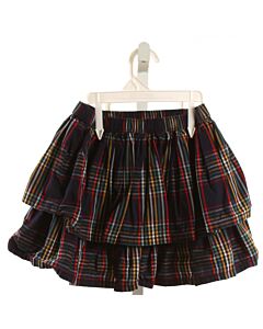 HANNA ANDERSSON  NAVY  PLAID  SKIRT