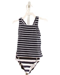 HANNA ANDERSSON  NAVY  STRIPED  2-PIECE SWIMSUIT