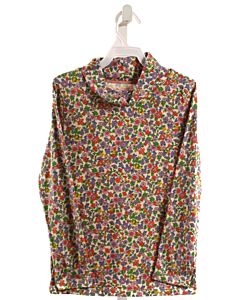 MINI BODEN  MULTI-COLOR  FLORAL  KNIT LS SHIRT