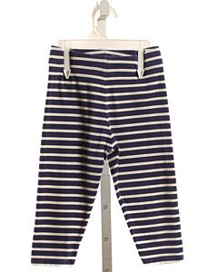 MINI BODEN  BLUE  STRIPED  LEGGINGS