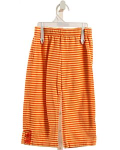 HANNA ANDERSSON  ORANGE  STRIPED  LEGGINGS