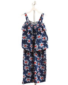 HANNA ANDERSSON  BLUE  FLORAL  2-PIECE OUTFIT