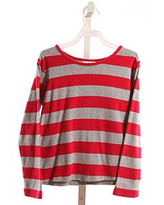 HANNA ANDERSSON  HOT PINK  STRIPED  KNIT LS SHIRT