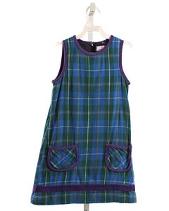 CPC  BLUE  PLAID  DRESS