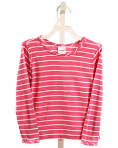 HANNA ANDERSSON  PINK  STRIPED  KNIT LS SHIRT