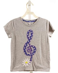 MINI BODEN  GRAY KNIT   T-SHIRT