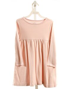 HANNA ANDERSSON  LT PINK  STRIPED  KNIT DRESS