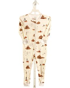 MILKBARN  CREAM KNIT  PRINTED DESIGN LAYETTE