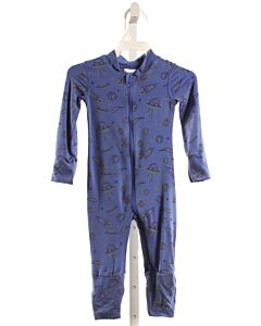 HANNA ANDERSSON  BLUE KNIT  PRINTED DESIGN LAYETTE