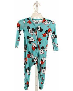 POSH PEANUT  BLUE KNIT  PRINTED DESIGN LAYETTE