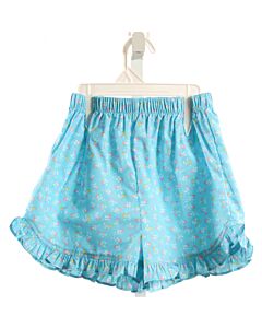 ELEANOR ROSE  AQUA  FLORAL  SHORTS