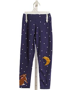 HANNA ANDERSSON  BLUE KNIT  PRINTED DESIGN LEGGINGS