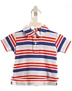 CPC  BLUE  STRIPED  KNIT SS SHIRT