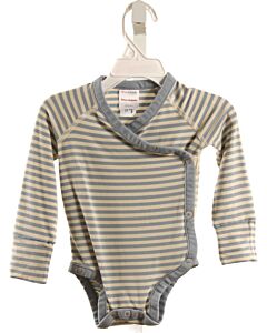 HANNA ANDERSSON  BLUE  STRIPED  KNIT BUBBLE