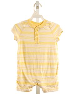 HANNA ANDERSSON  YELLOW  STRIPED  KNIT SHORTALL