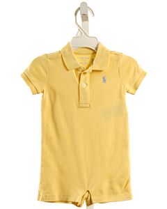 RALPH LAUREN  YELLOW    KNIT SHORTALL