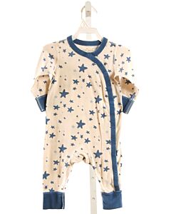 HANNA ANDERSSON  BLUE KNIT  PRINTED DESIGN LAYETTE