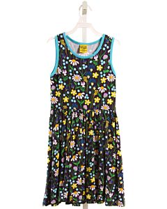 DUNS SWEEDEN  BLUE  FLORAL  KNIT DRESS