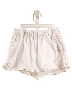 CPC  WHITE    SHORTS WITH RUFFLE