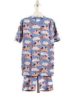 HANNA ANDERSSON  BLUE KNIT   LOUNGEWEAR