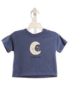 HANNA ANDERSSON  BLUE   PRINTED DESIGN T-SHIRT